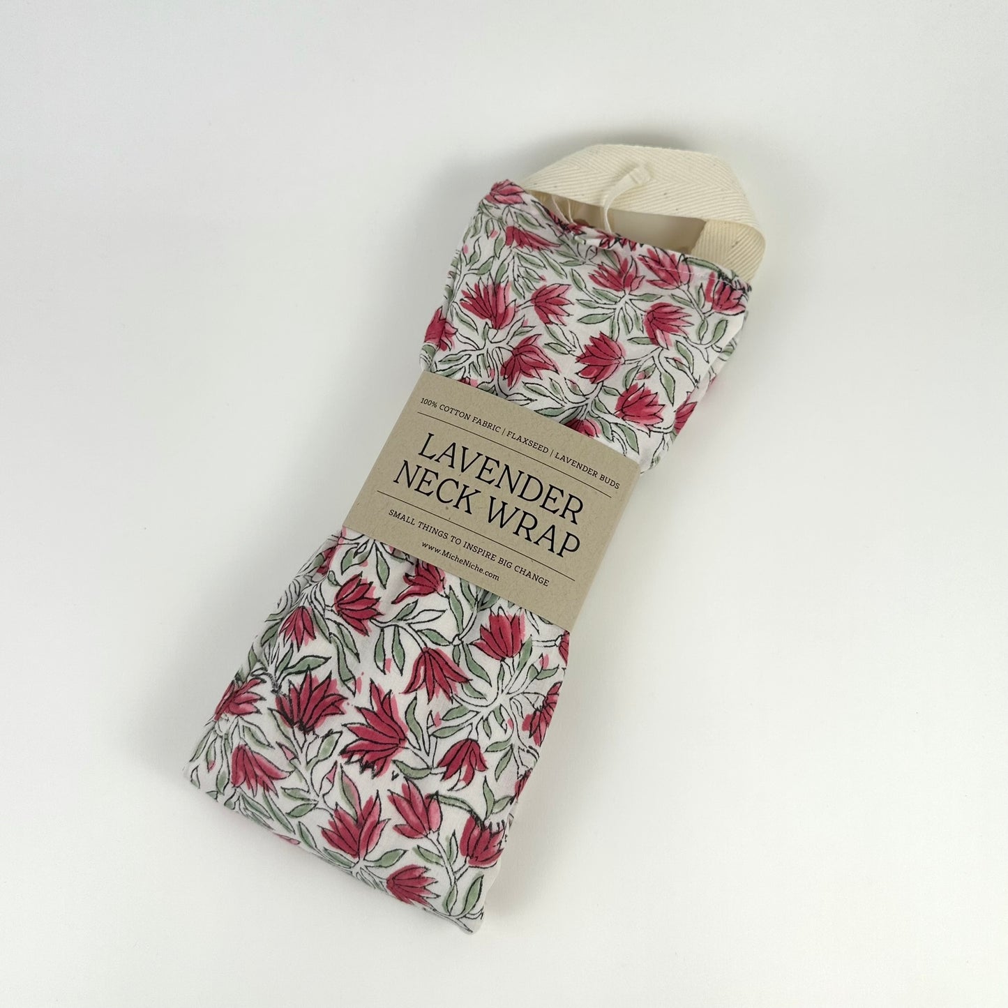 Lavender Neck Wrap | Indian Block Print Collection