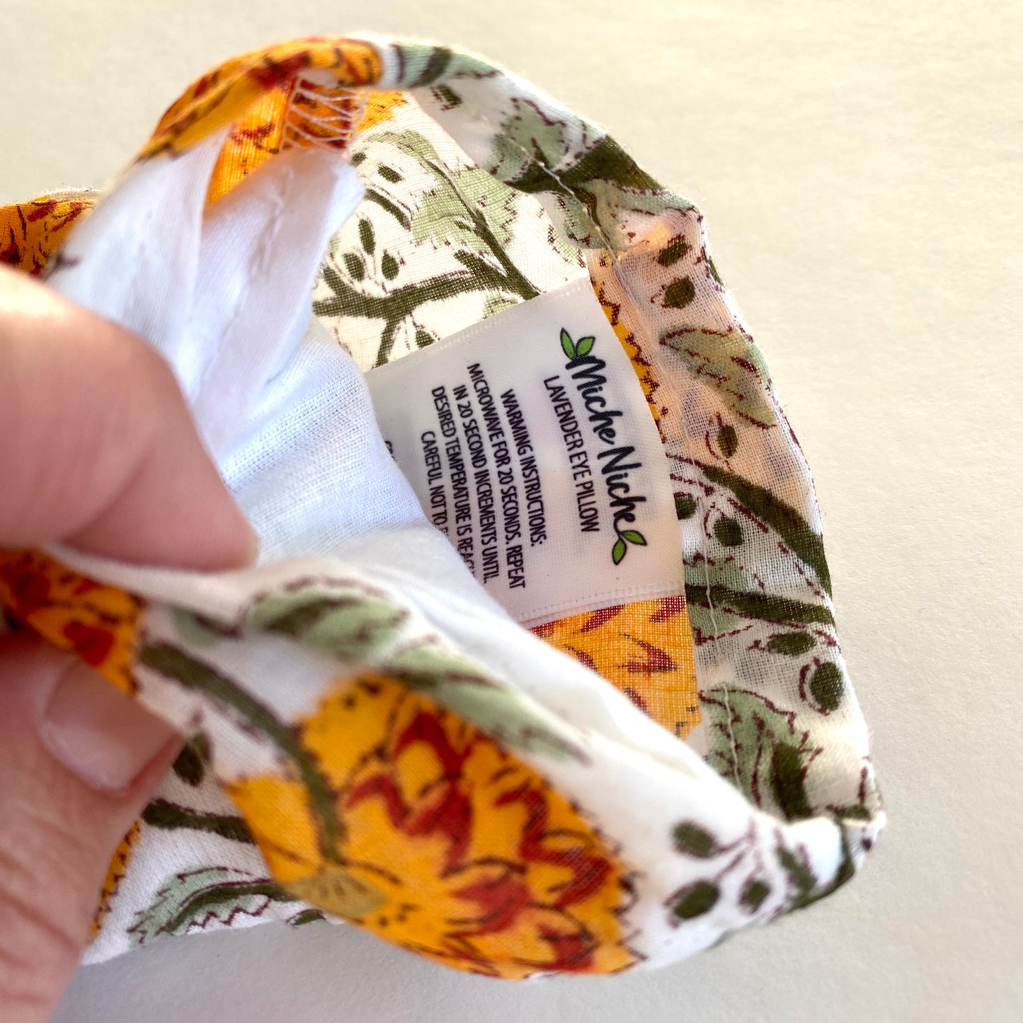 Lavender Eye Pillow | Indian Block Printing Collection Two