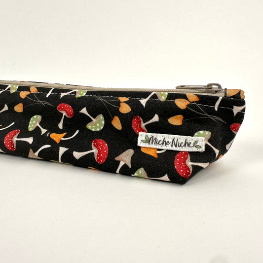 The Perfect Zipper Pouch | Mushrooms