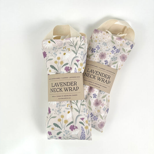 Lavender Neck Wrap | Lavender Flowers