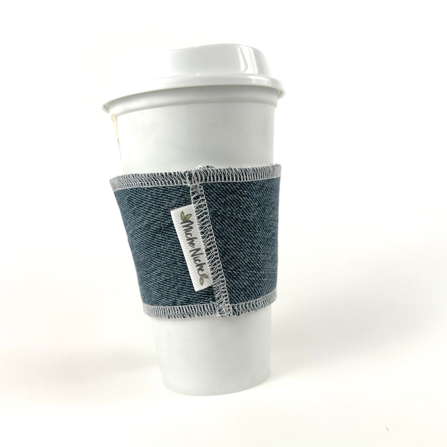 Reusable Coffee Cup Sleeve | Denim
