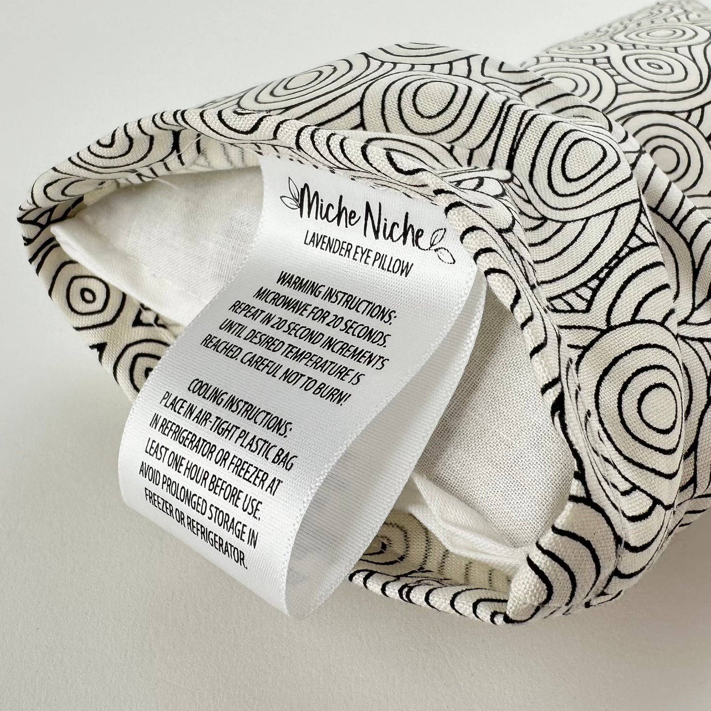 Lavender Eye Pillow | Ivory Whirl