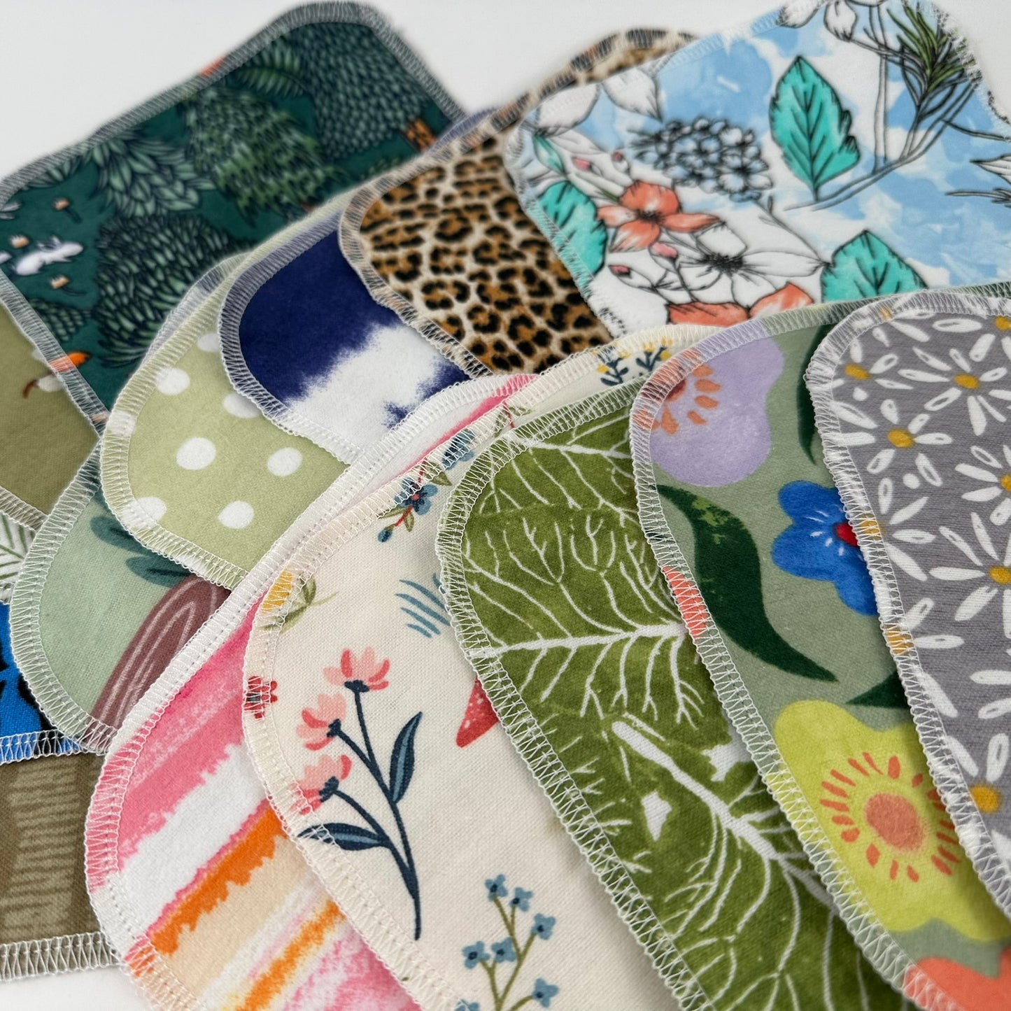 Reusable Cloth Wipes - Sample Pack