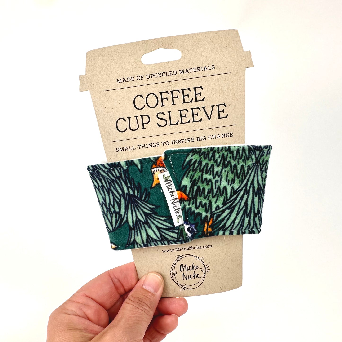 Reusable Coffee Cup Sleeve - Nature Collection
