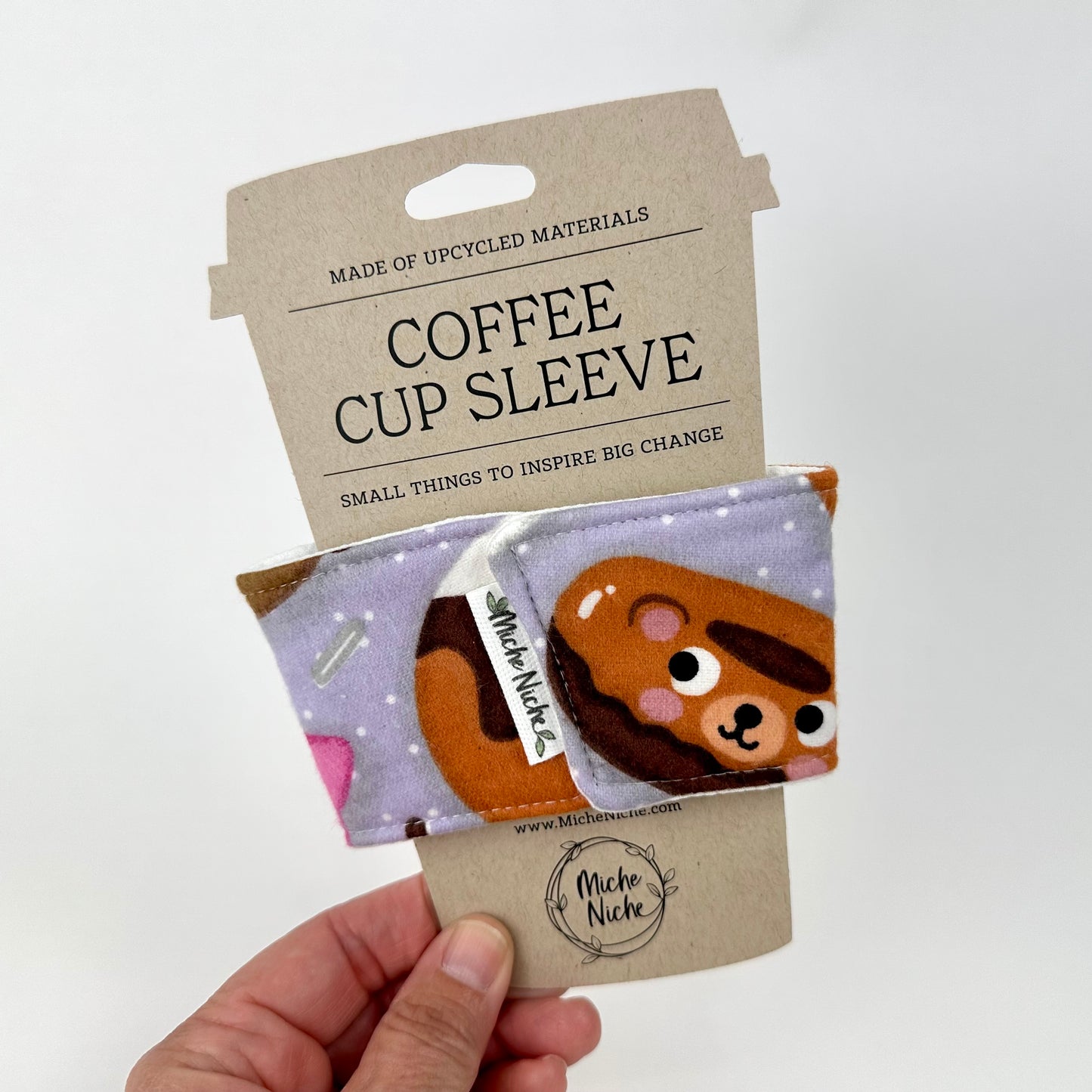 Reusable Coffee Cup Sleeve - Foods Collection
