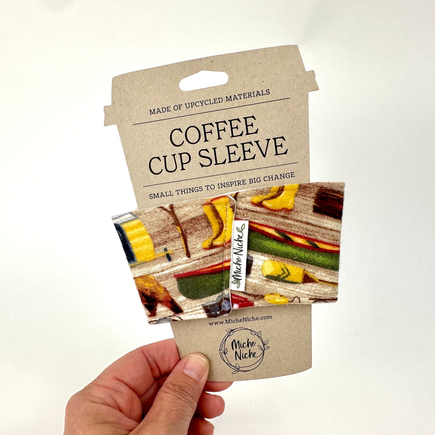 Reusable Coffee Cup Sleeve - Nature Collection