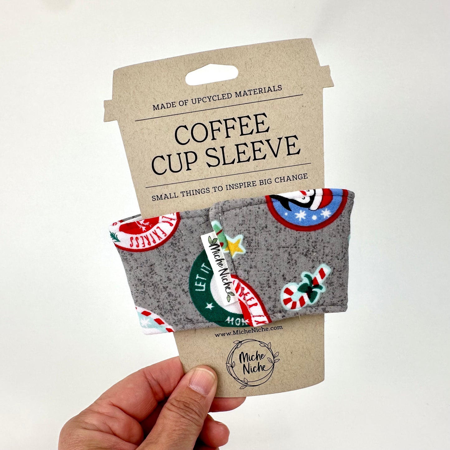 Reusable Coffee Cup Sleeve | Holiday Collection