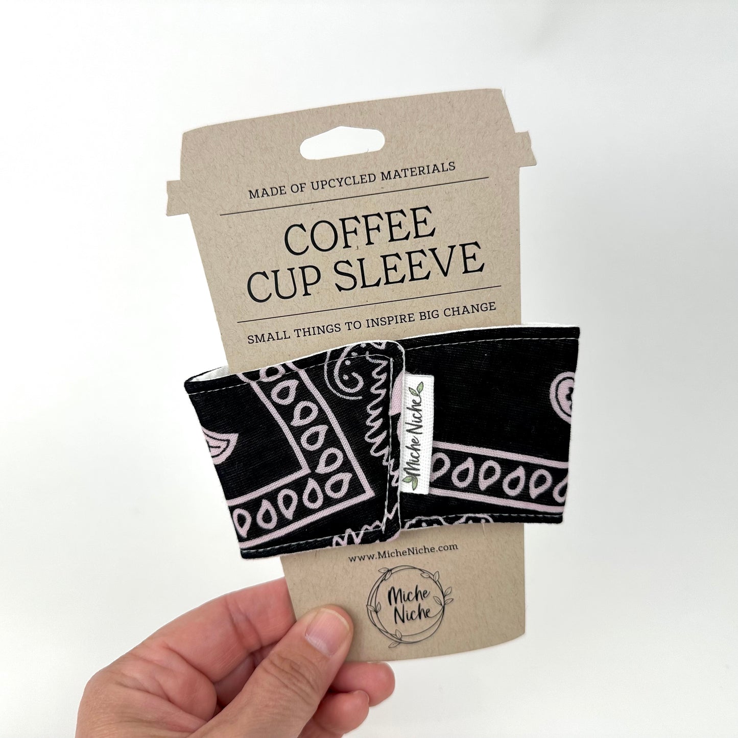 Reusable Coffee Cup Sleeve - Abstract Design Collection