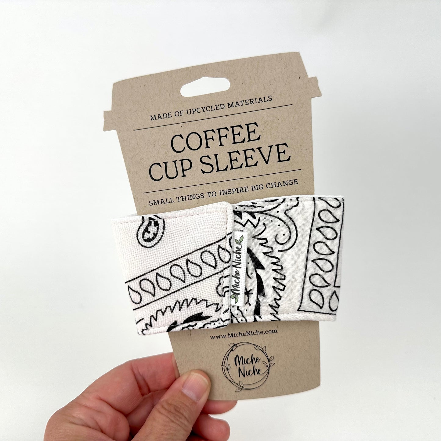 Reusable Coffee Cup Sleeve - Abstract Design Collection