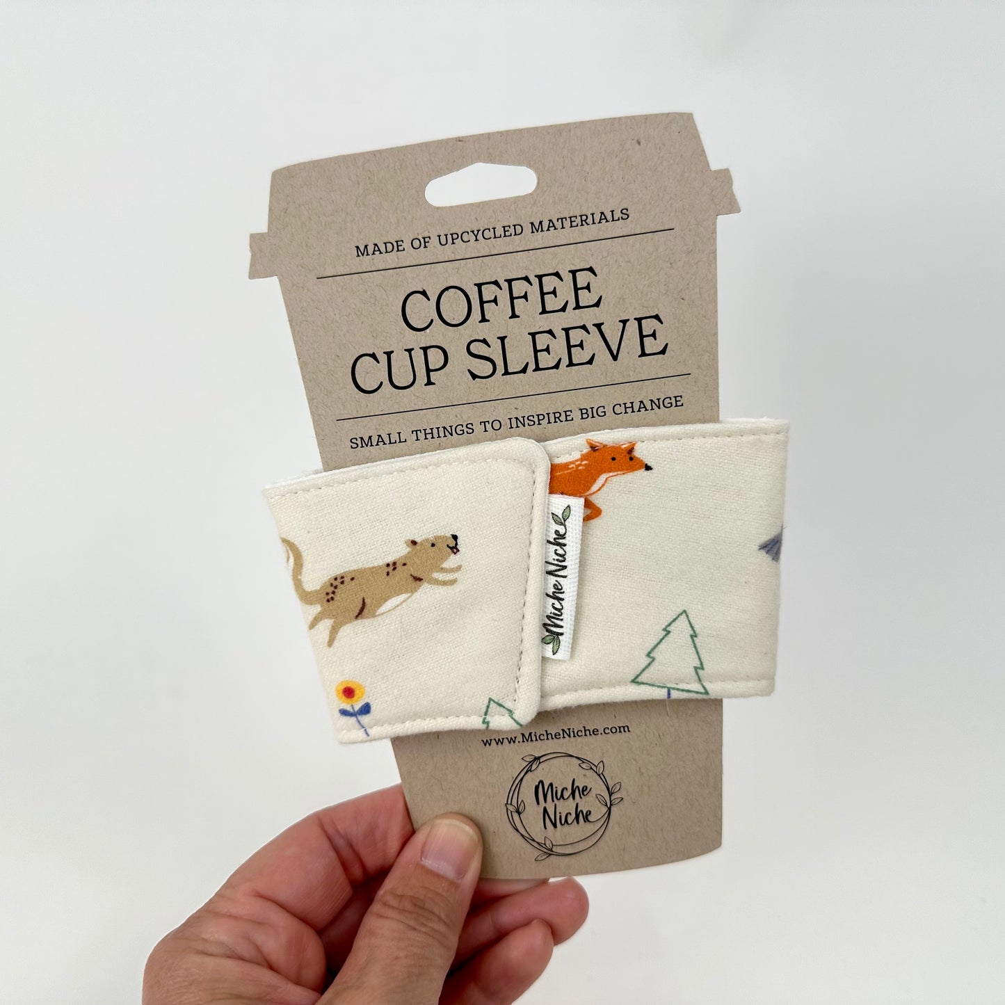 Reusable Coffee Cup Sleeve - Nature Collection