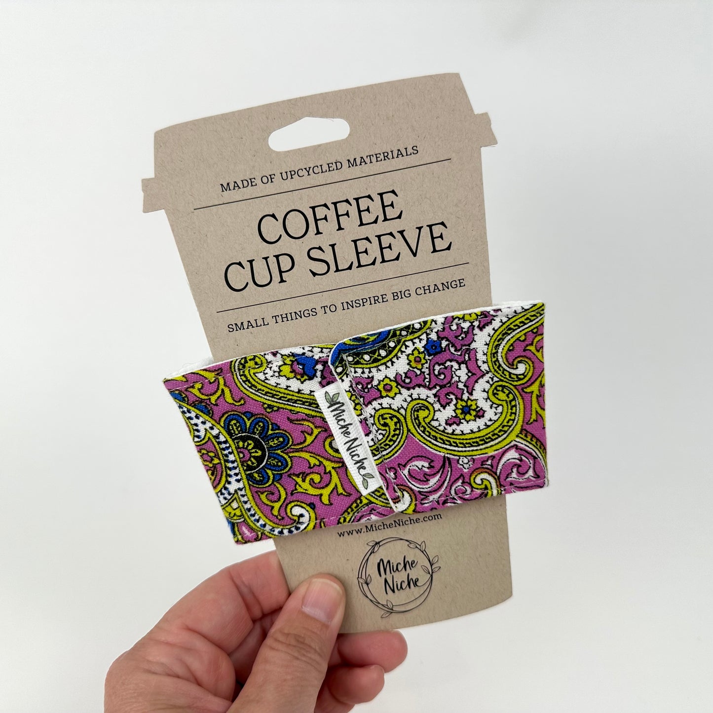 Reusable Coffee Cup Sleeve - Abstract Design Collection