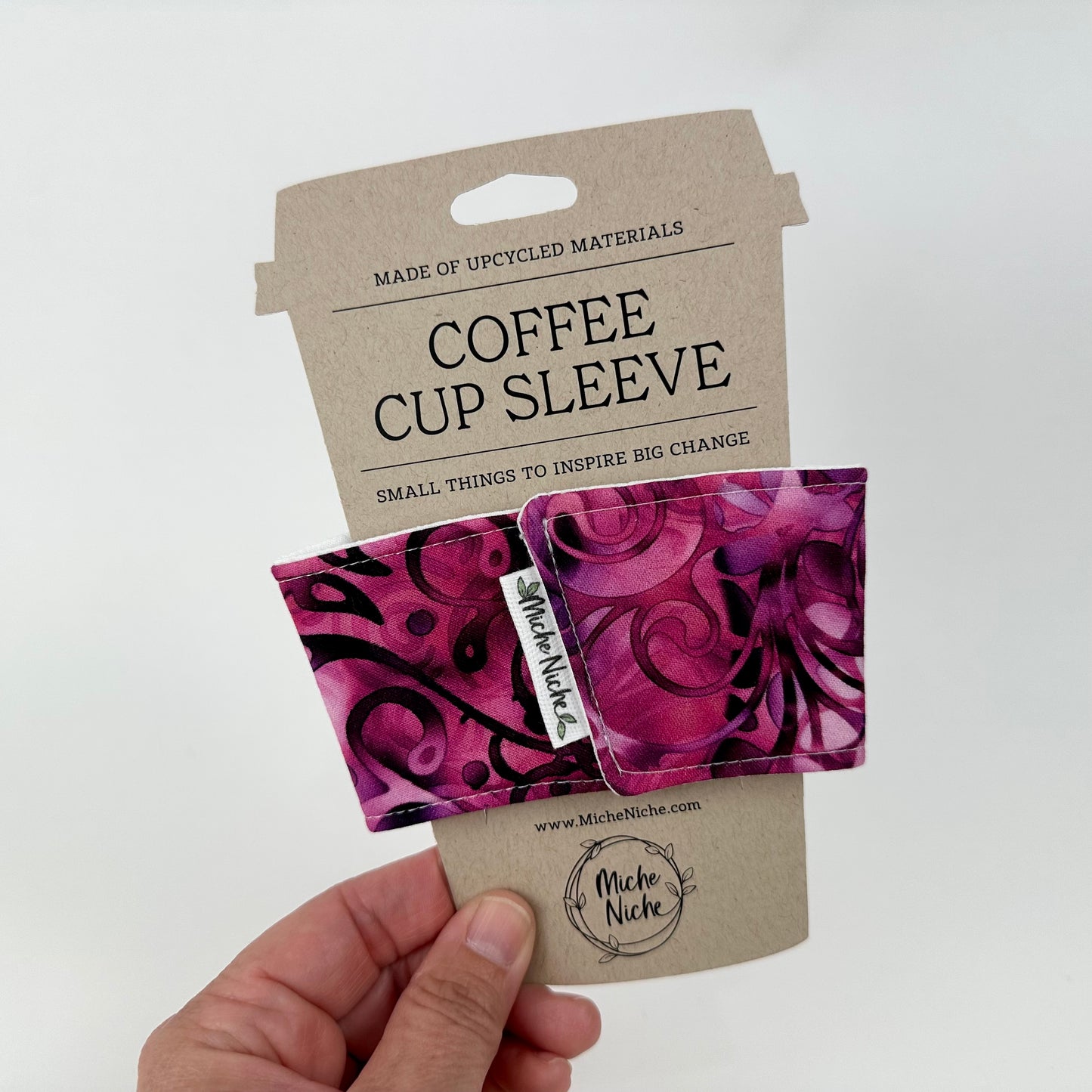 Reusable Coffee Cup Sleeve - Abstract Design Collection