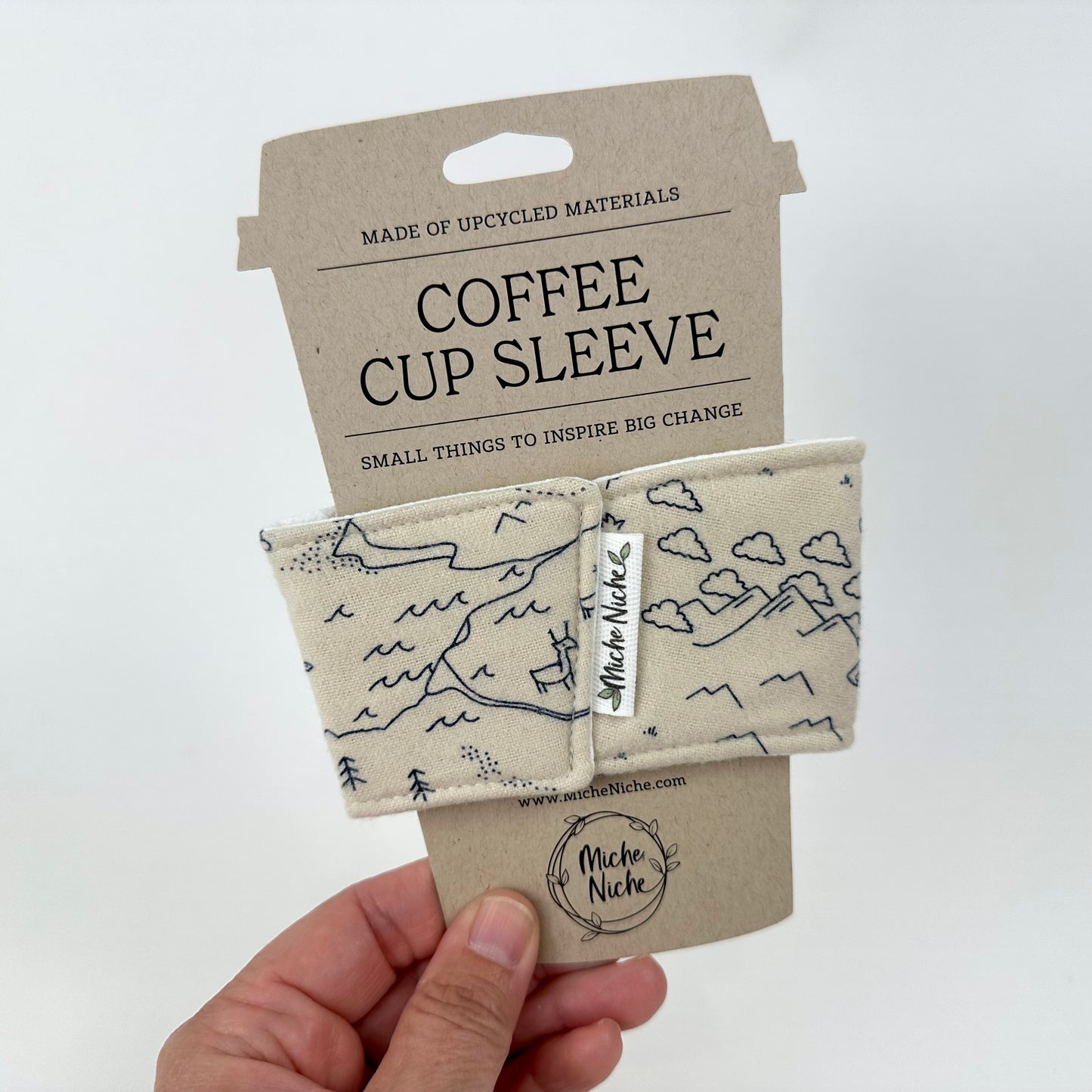 Reusable Coffee Cup Sleeve - Nature Collection