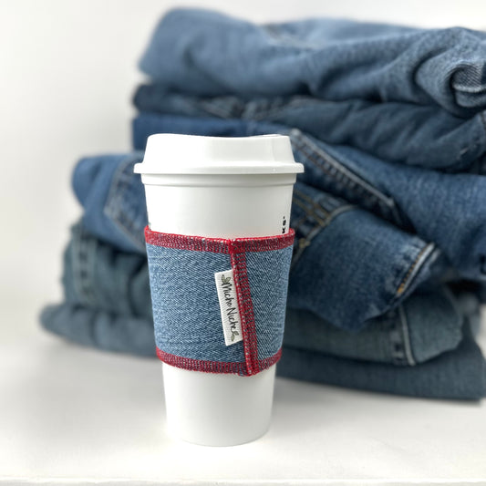 Reusable Coffee Cup Sleeve | Denim Collection