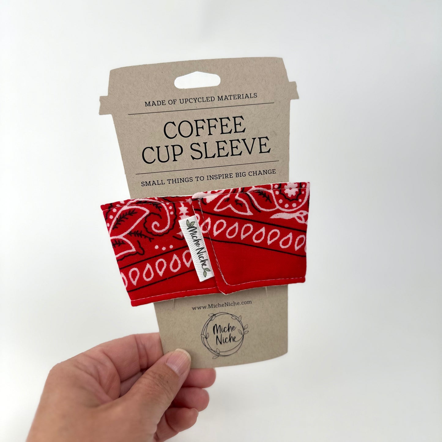 Reusable Coffee Cup Sleeve - Abstract Design Collection