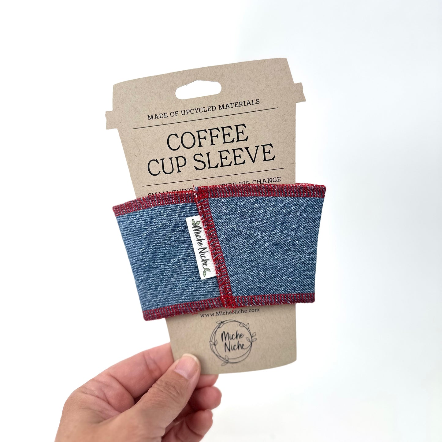 Reusable Coffee Cup Sleeve | Denim Collection