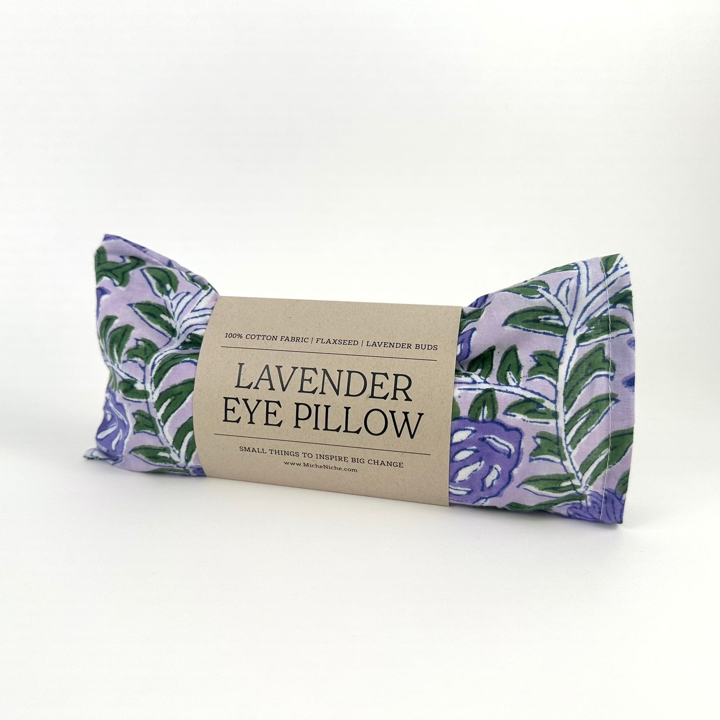 Lavender Eye Pillow | Indian Block Printing Collection Two