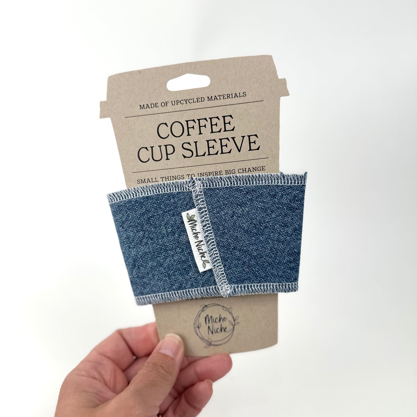 Reusable Coffee Cup Sleeve | Denim Collection