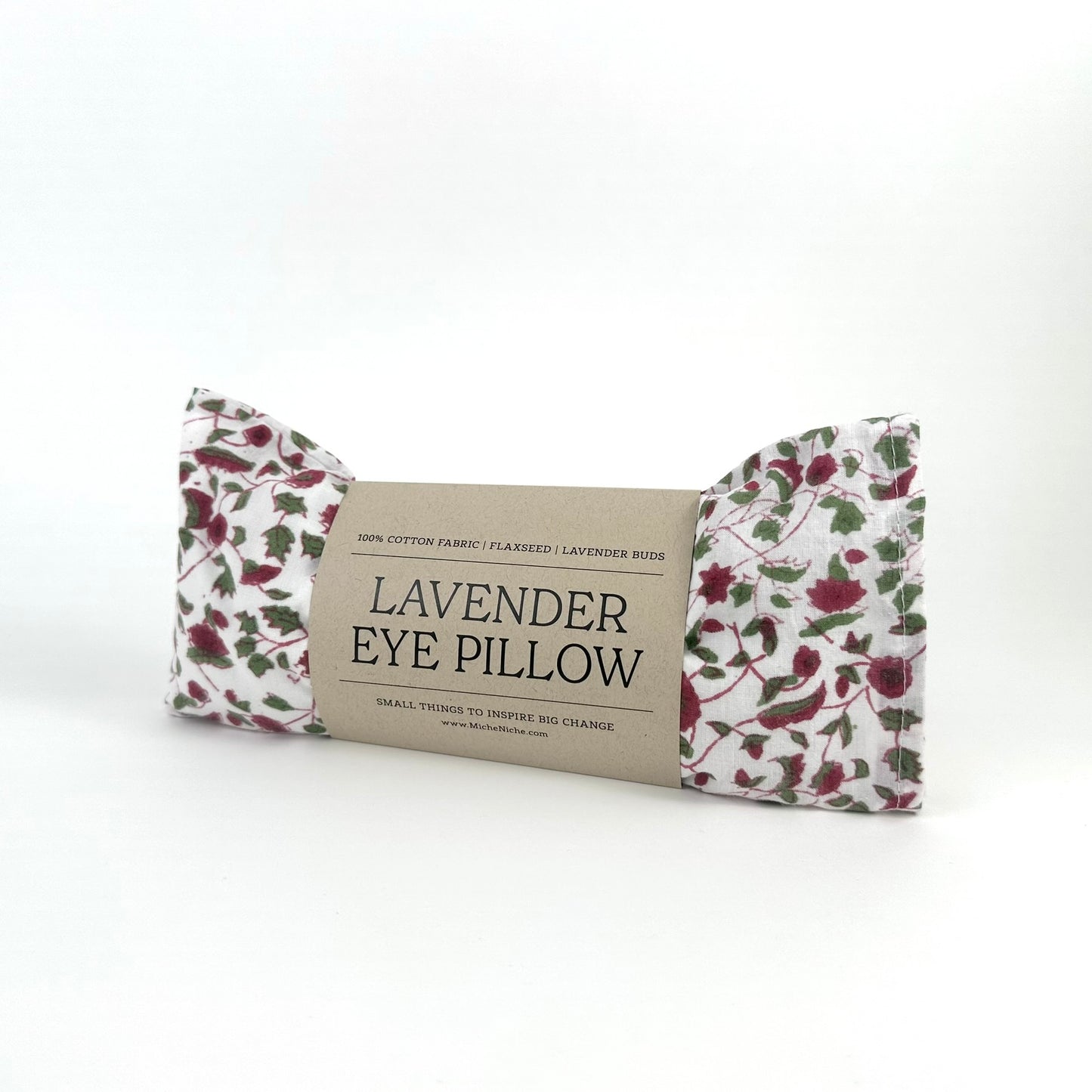 Lavender Eye Pillow | Indian Block Printing Collection Two