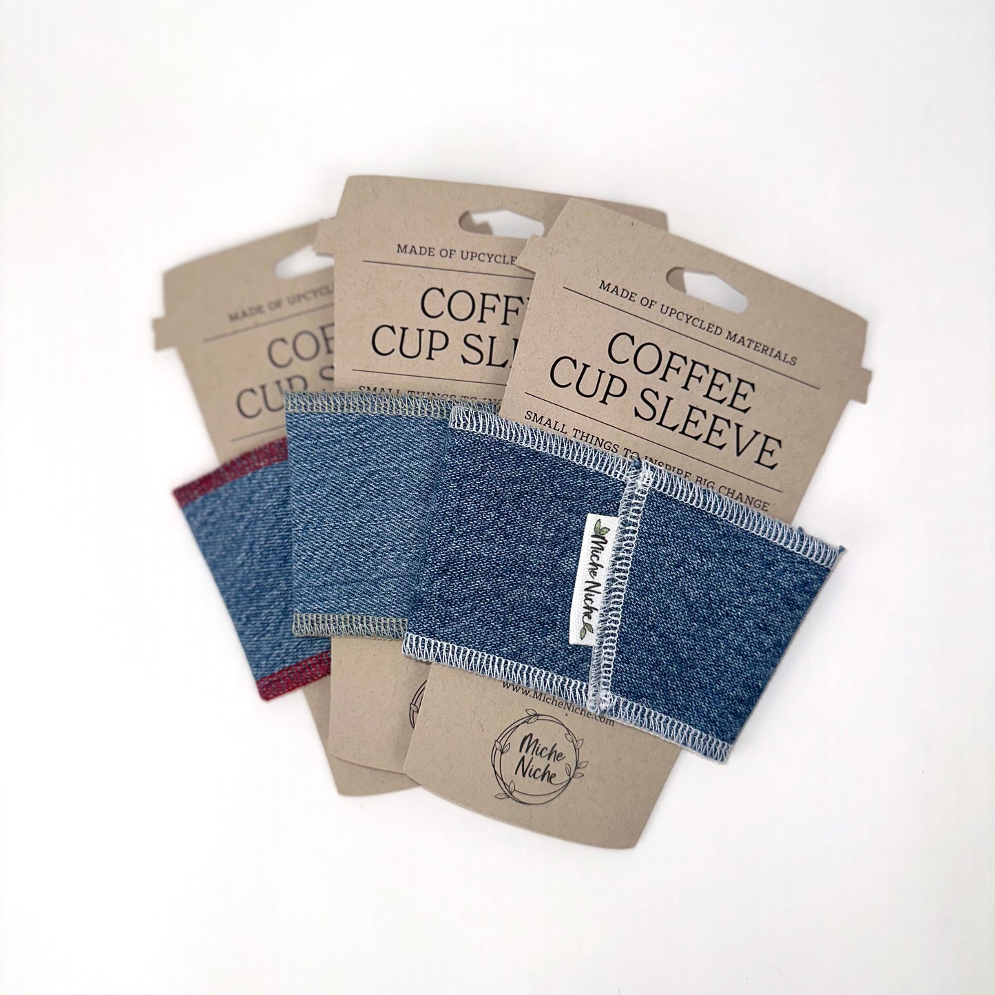 Reusable Coffee Cup Sleeve | Denim Collection