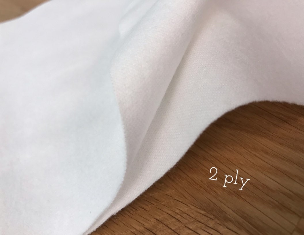Reusable Cloth Wipes - 2 ply
