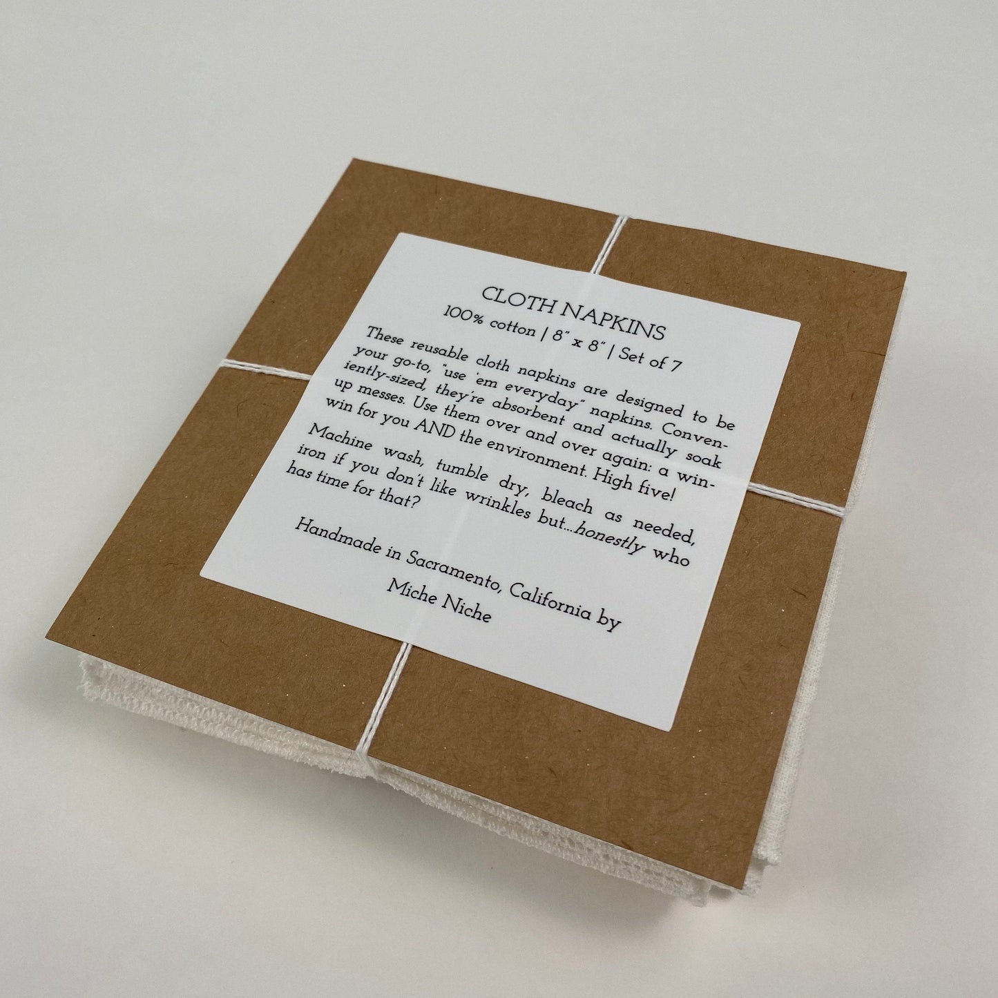 Everyday Cotton Cloth Napkins | Neutrals