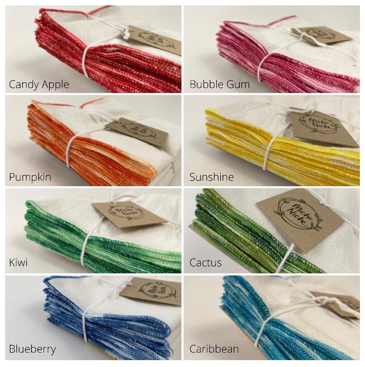 Everyday Cotton Cloth Napkin Color Collection | 7 Quantity
