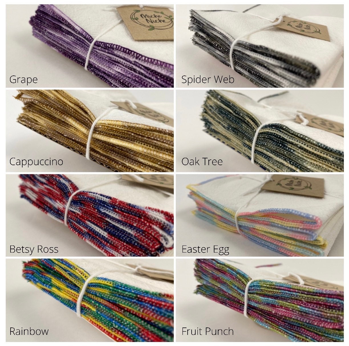 Everyday Cotton Cloth Napkin Color Collection | 7 Quantity